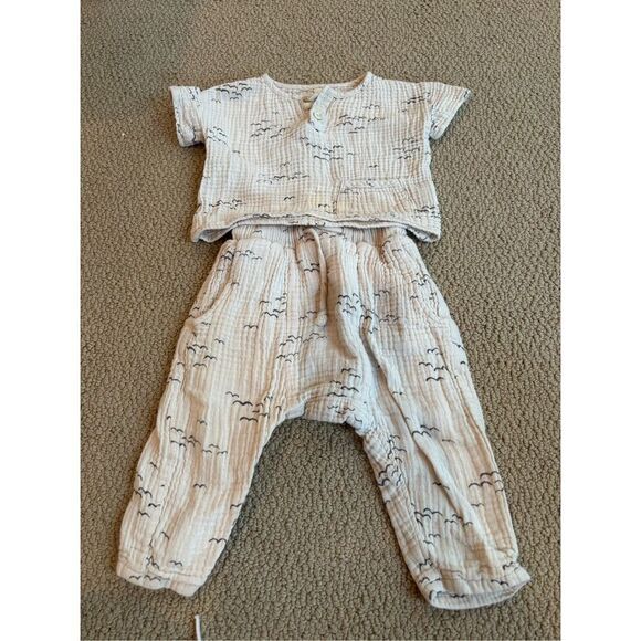 Rylee + Cru Birds set 6-12m - Picture 2 of 5